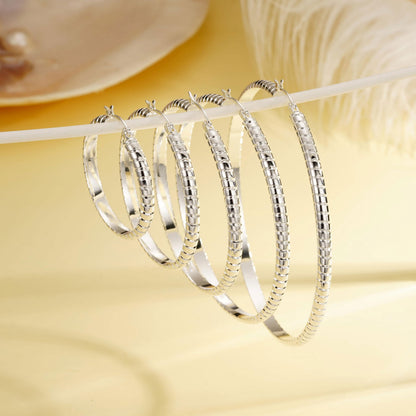 2 Pairs 18K Gold Plated Hoop Earrings for Women CZ Post Hypoallergenic Earrings Set Birthday Graduation Jewelry Gifts Her Mom Wife Girlfriend Female Lady Adults Ideas 20/30MM